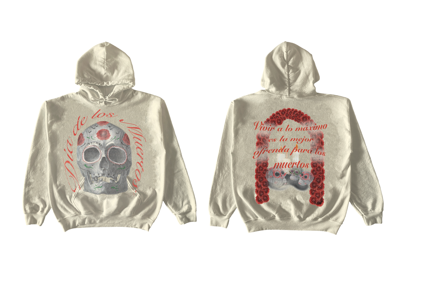 Dia de los muertos hoodie